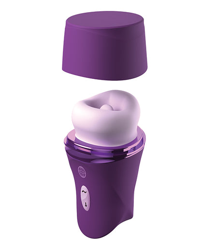 Pipedream Products Lush Kiss Plush Oral Stimulator - Purple