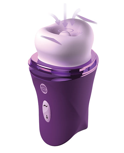 Pipedream Products Lush Kiss Plush Oral Stimulator - Purple