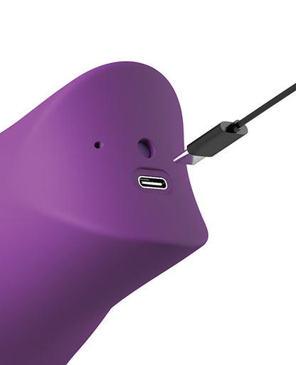 Pipedream Products Lush Kiss Plush Oral Stimulator - Purple