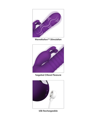 Pipedream Products roleplay Wave Vibrator - Purple