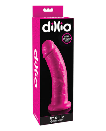 Pipedream Products 530811 Dillio 8" Pink Dildo, PVC, 8-inch