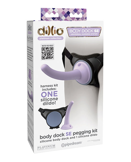 Pipedream Products Dillio Platinum Body Dock SE Pegging Kit – Made in USA