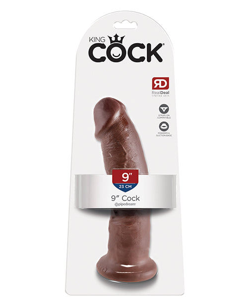 Pipedream Products 550429 King Cock Vibrating Dildo, 9" Brown