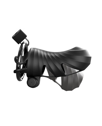 Pipedream Products Fantasy C-Ringz ControlCore Harness Remote-Controlled Vibrating Cage, Black