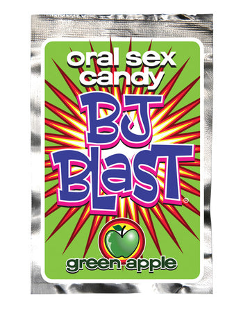 Pipedream Products 743265 BJ Blast Oral Sex Candy, Green Apple Fizzing