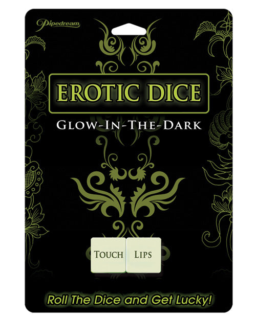 Pipedream Products 801801 Erotic Dice, Glow in the Dark