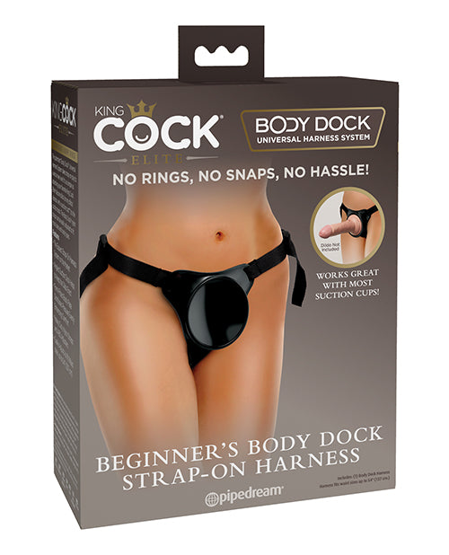Pipedream Products Body Dock Elite Strap-On Harness, Black