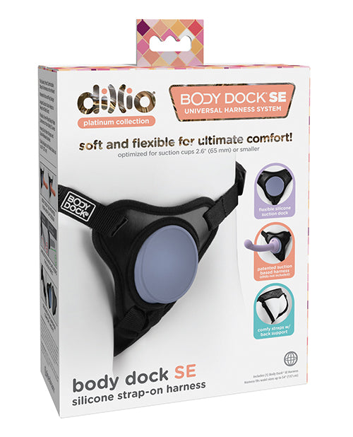 Pipedream Products BD103-27 Body Dock SE Strap-On Harness, Black