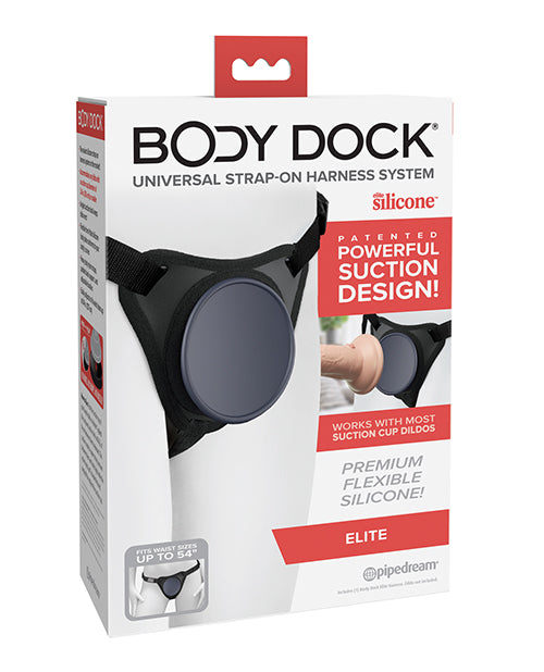 Pipedream Products BD10400 Body Dock Elite, Suction Harness, 3.4" Dock