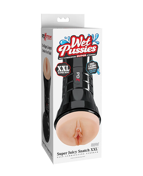 PDX Brands RD426-21 Super Juicy Snatch XXL Stroker, ABS/TPR, Ivory