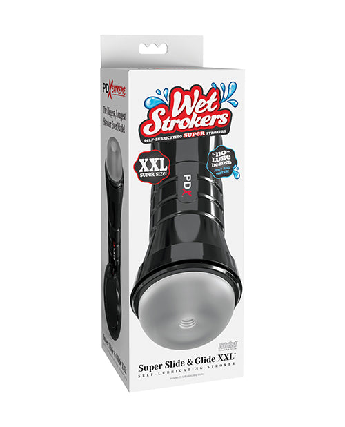 PDX Brands RD427-20 Extreme Wet Stroker Super Slide & Glide XXL, Frosted