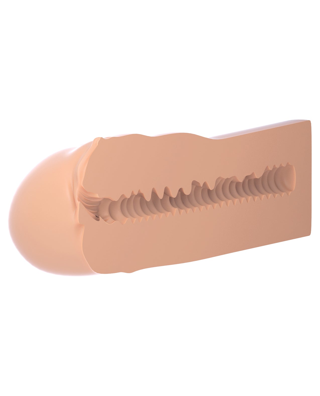 PDX Brands Fuck Me Silly To Go Stroker, Ivory