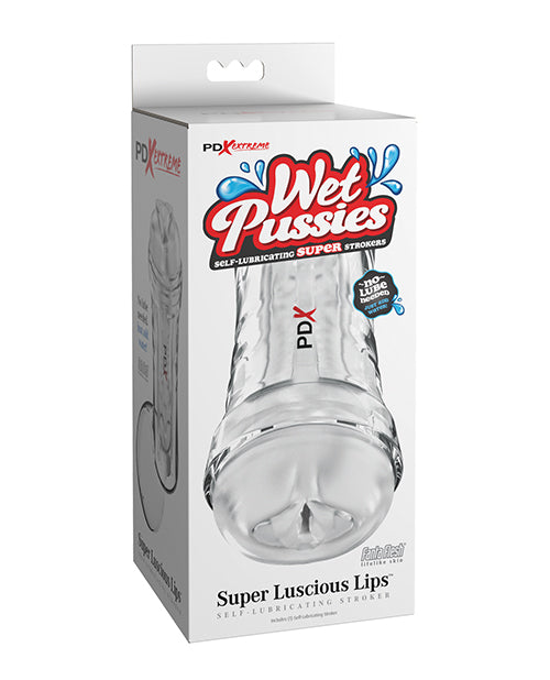 PDX Brands RD440-20 Self-Lubricating Adult Stroker, Frosted