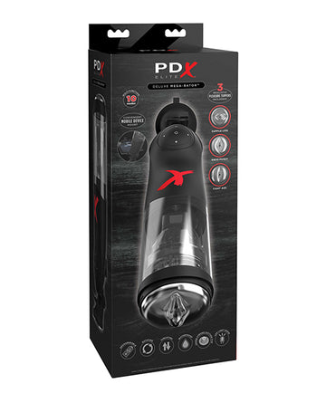 PDX Brands Pipedream Extreme Elite Mega-Bator, Rotating & Thrusting, RD517