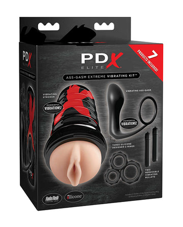 Pipedream Extreme Elite Ass Gasm Vibrating Kit – Dual Stimulation