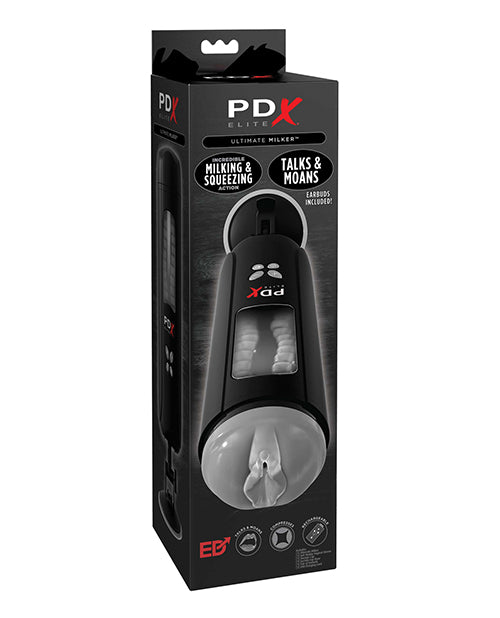 PDX Brands RD531 Ultimate Milker, 10 Functions, Rechargeable, 10.5" L