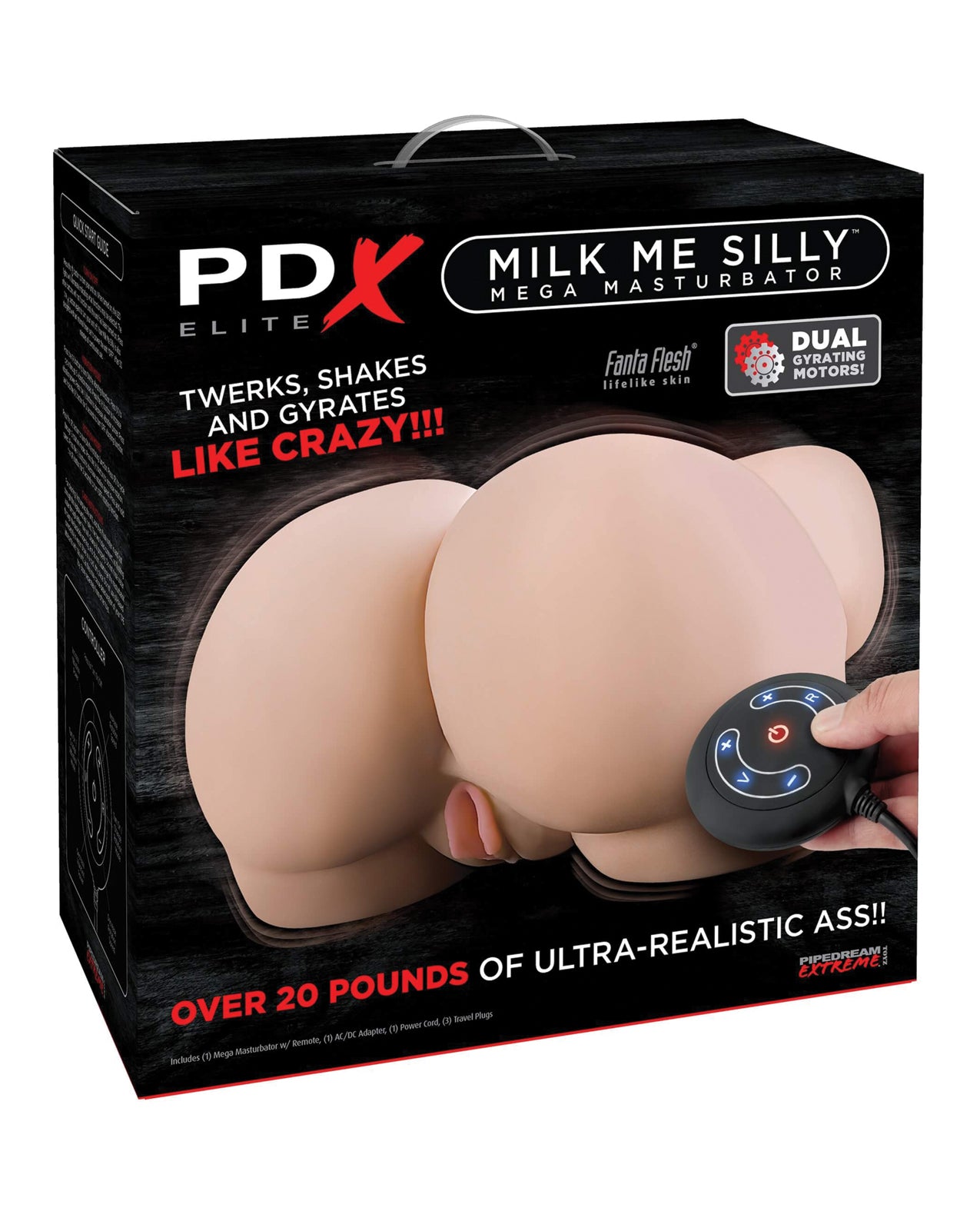PDX Brands RD535 Elite Milk Me Silly Mega Masturbator, Ivory
