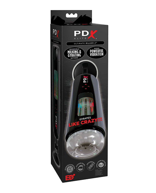 PDX Brands RD539 Ultimate Milker 2, Vibrating, Gyrating, ABS Plastic, TPE