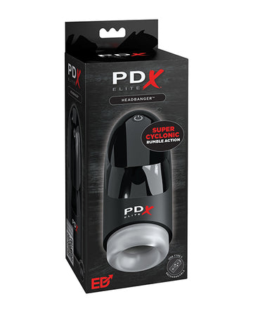 PDX Brands RD548-20 Hydrogasm Vibrating Stroker, Frosted/Black