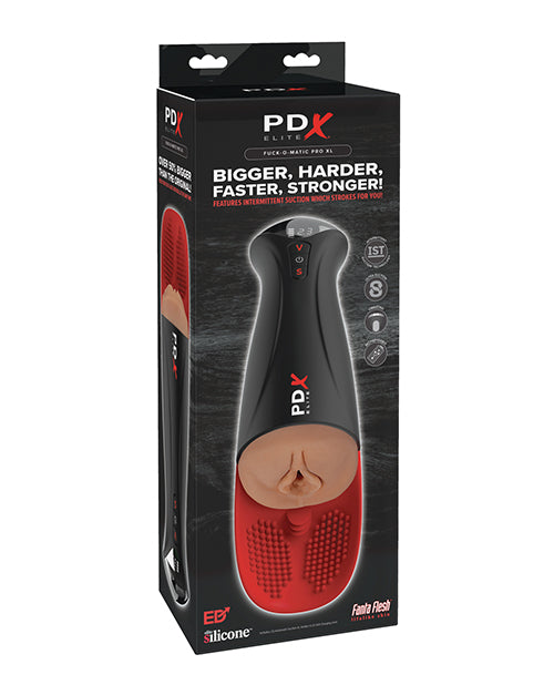 PDX Brands RD552-29 Elite Fuck-O-Matic Pro XL Stroker, Suction & Vibration