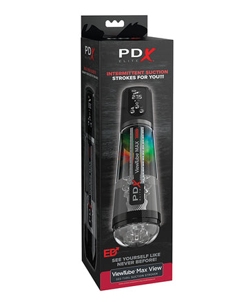 PDX Brands RD553-23 Elite ViewTube MAX View, Black, 4 Suction Patterns, LED