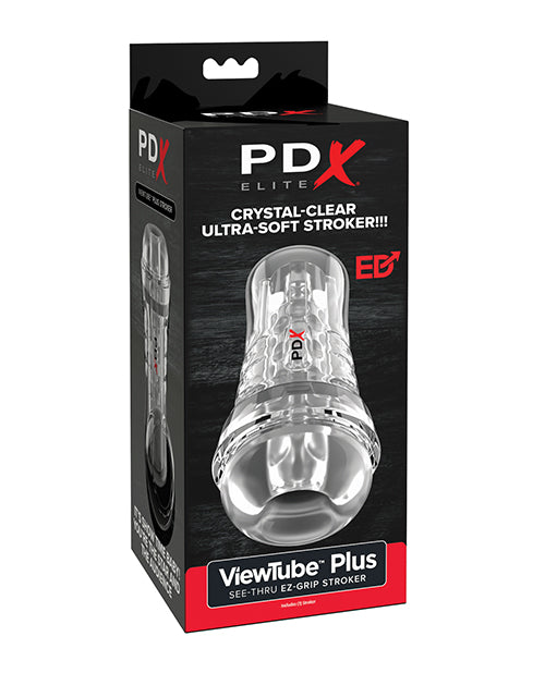 PDX Brands RD557-20 Elite ViewTube EZ-Grip Stroker, Clear