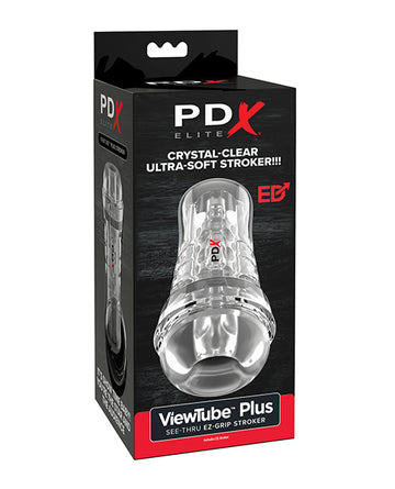 PDX Brands RD557-20 Elite ViewTube EZ-Grip Stroker, Clear