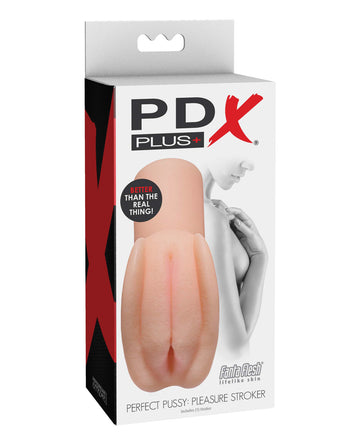 PDX Brands RD601-21 Perfect Pussy Pleasure Stroker, Ivory