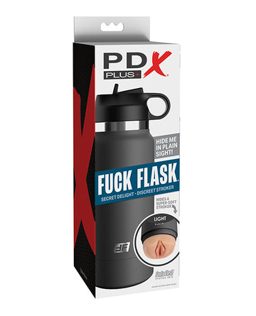 PDX Brands RD628-21 Fuck Flask Secret Delight Stroker, Discreet Water Bottle