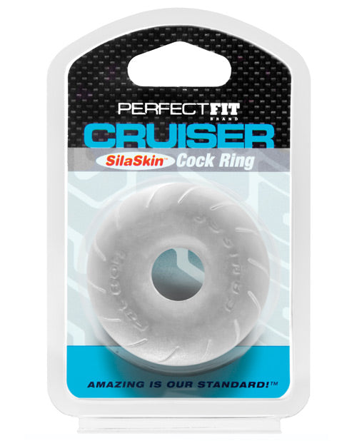 Perfect Fit SilaSkin Cruiser Ring, Opaque White, Ultra-Stretchy