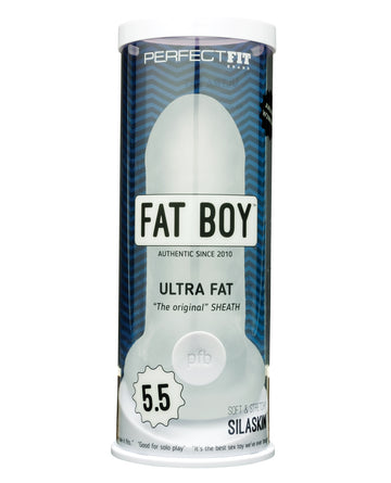 Perfect Fit Brand CS-02C-N Fat Boy Ultra Fat Sheath, 5.5", Clear