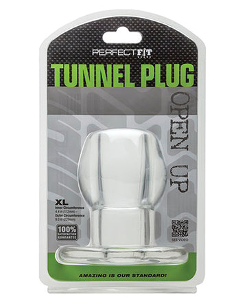 Perfect Fit Brand HP-04C Tunnel Plug XLarge, Clear