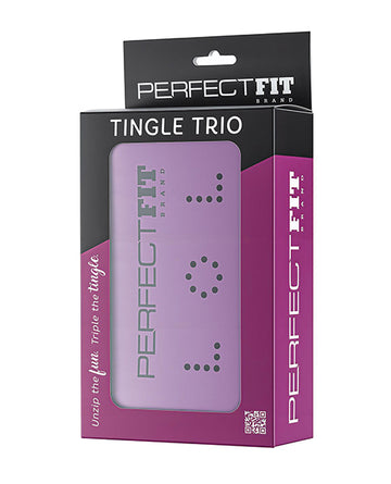 Perfect Fit Brand LOL-20 Tingle Trio Vibrator Set, 3 Piece Silicone