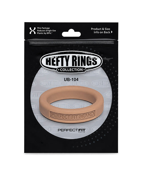 Perfect Fit Hefty Silicone Stretch Ring, 1.4 in. (36 mm), Skintone 4