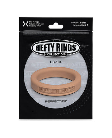 Perfect Fit Hefty Silicone Stretch Ring, 1.4 in. (36 mm), Skintone 4