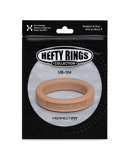 Perfect Fit Hefty Silicone Stretch Ring, 1.4 in. (36 mm), Skintone 4
