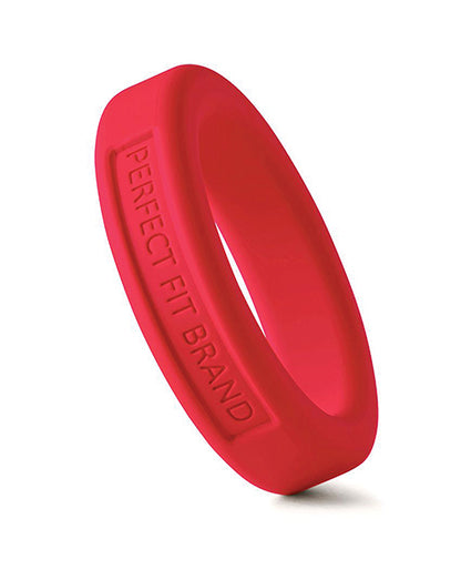 Perfect Fit Silicone Stretch Ring, 1.4 in., Red