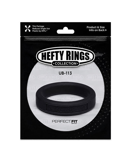 Perfect Fit Silicone Ring, Black, 1.4 in. (36 mm)