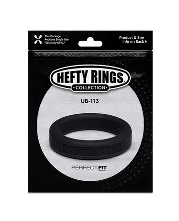 Perfect Fit Silicone Ring, Black, 1.4 in. (36 mm)