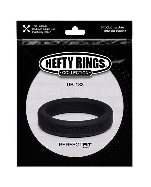 Perfect Fit Silicone Stretch Ring, 1.75 in. (44 mm), Black