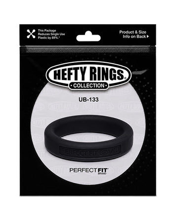 Perfect Fit Silicone Stretch Ring, 1.75 in. (44 mm), Black