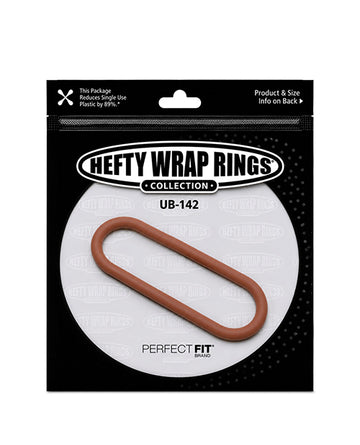 Perfect Fit Hefty Wrap Ring, 9 in. Silicone, Tan
