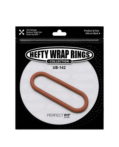 Perfect Fit Hefty Wrap Ring, 9 in. Silicone, Tan