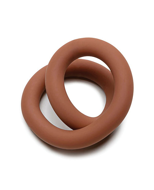 Perfect Fit Hefty Wrap Ring, 9 in. Silicone, Tan