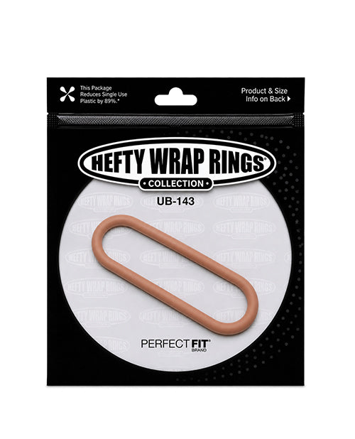 Perfect Fit Hefty Wrap Ring, 9 in., Silicone, Ivory