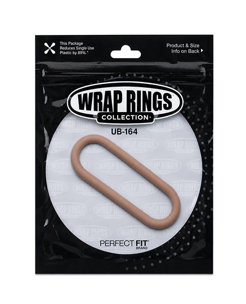 Perfect Fit Hefty Wrap Ring, 12 in., Silicone, White