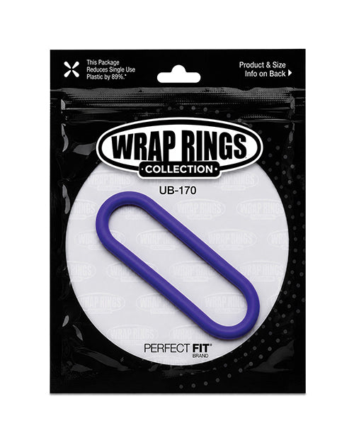 Perfect Fit Hefty Wrap Ring, 12 in. Silicone, Purple