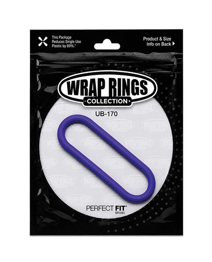 Perfect Fit Hefty Wrap Ring, 12 in. Silicone, Purple