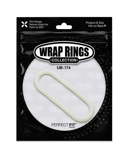 Perfect Fit Hefty Wrap Ring, 12 in. Glow-in-the-Dark Silicone