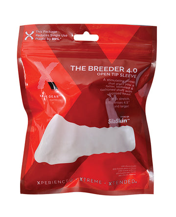 Perfect Fit Brand XP-21C Xplay Gear Breeder Sleeve 4.0, Clear Silicone
